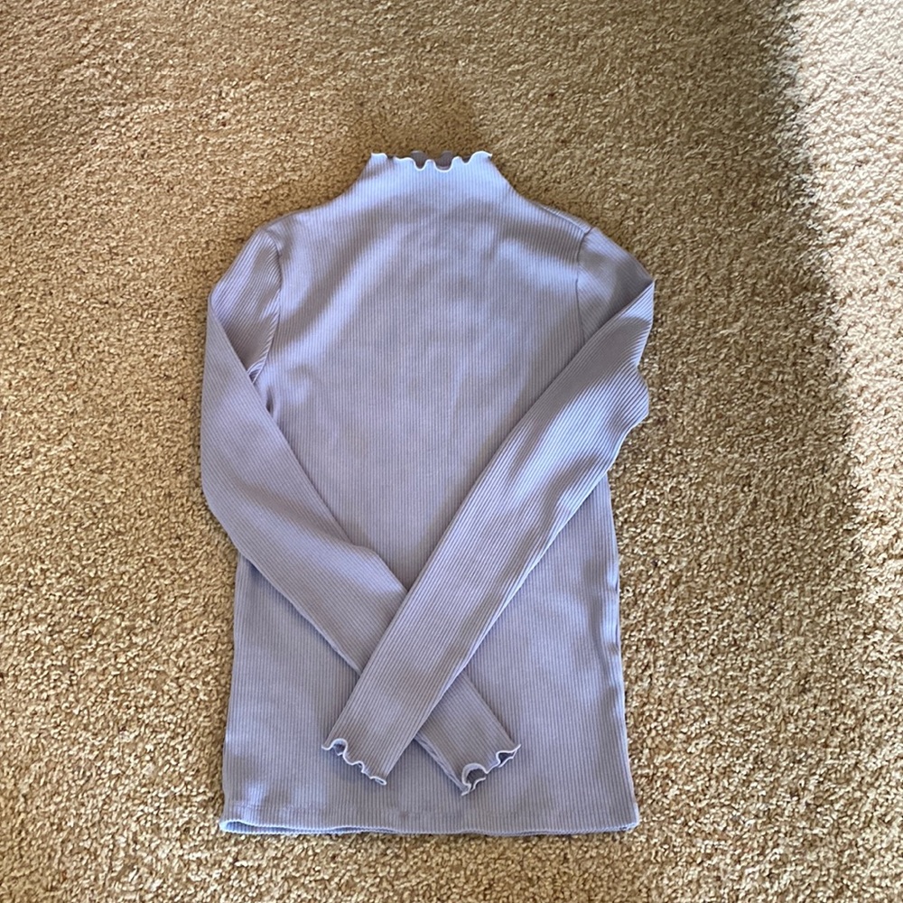 LOFT: Mock Neck Top